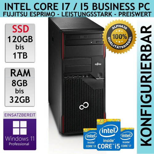 Fujitsu esprimo p700 - pc, intel