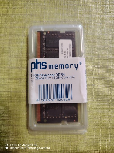 Phs memory 32gb - ram, speicher