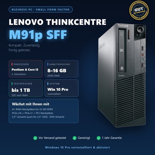 Lenovo thinkcentre m91p sff - m91p, pc